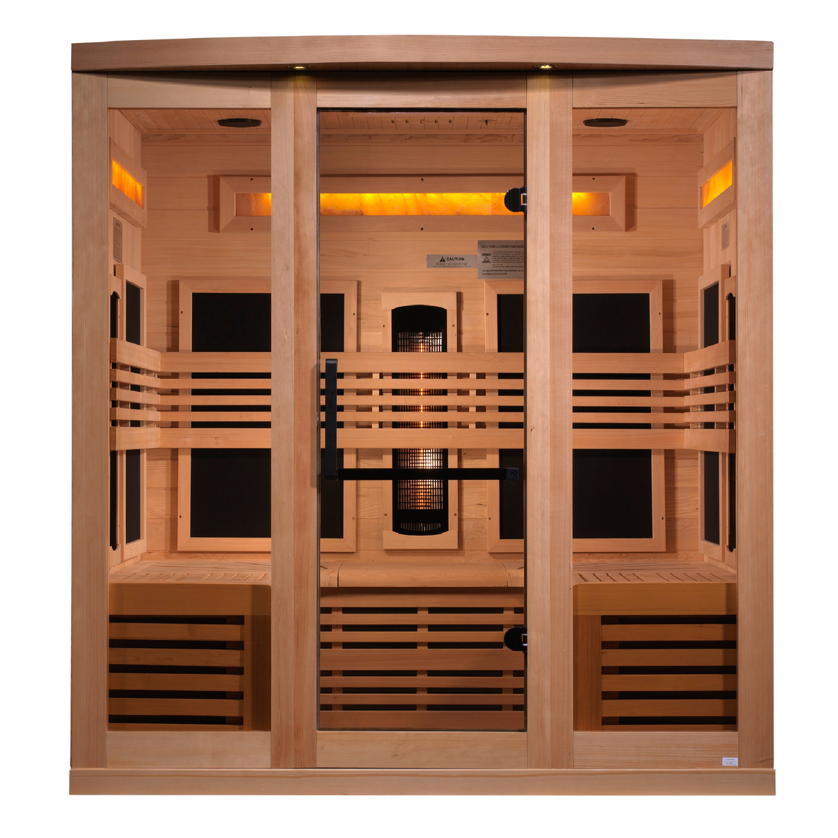 Golden Designs Reserve 6-Person Near Zero EMF Infrared Sauna GDI-8260-01