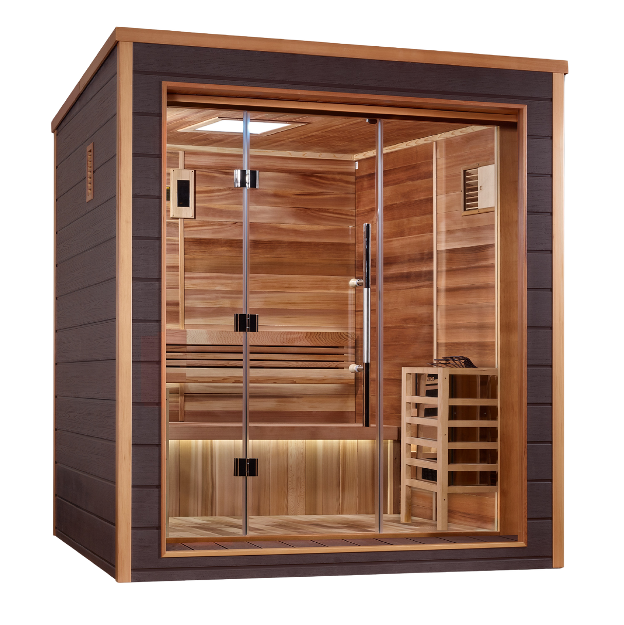 Golden Designs Drammen 3-Person Traditional Sauna GDI-8203-01