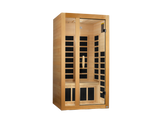 Dynamic Saunas Gracia 1-2 Person Low EMF Infrared Sauna DYN-6119-01