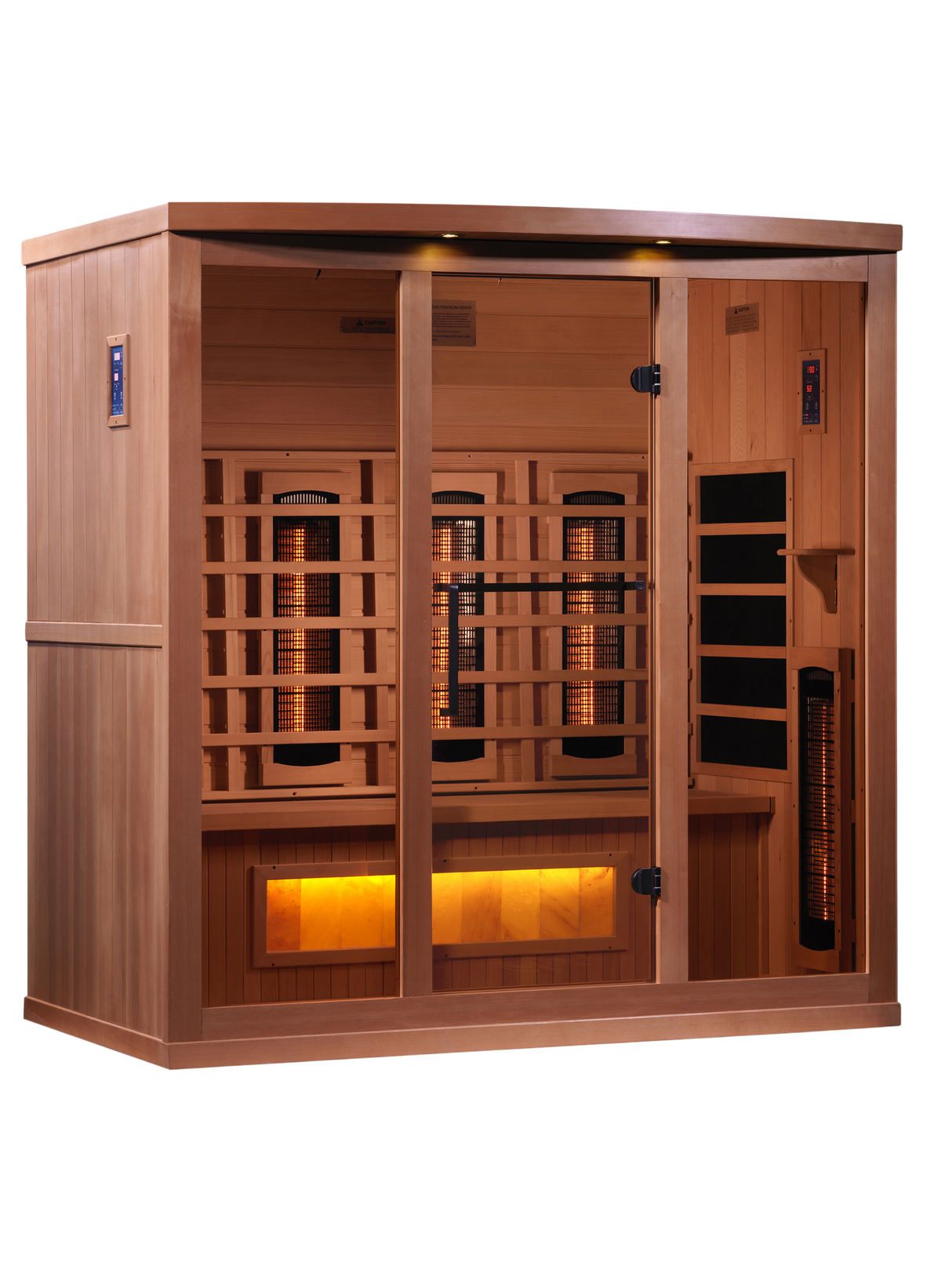 Golden Designs Reserve 4-Person Near Zero EMF Infrared Sauna GDI-8040-02