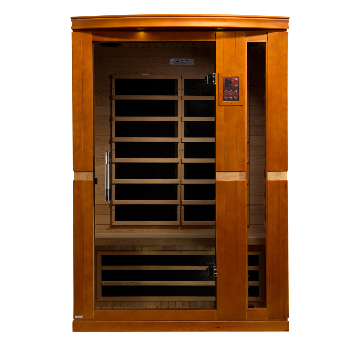 Dynamic Saunas Vittoria 2-Person Low EMF Infrared Sauna DYN-6220-01