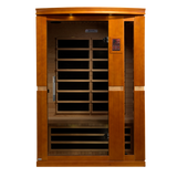 Dynamic Saunas Vittoria 2-Person Low EMF Infrared Sauna DYN-6220-01