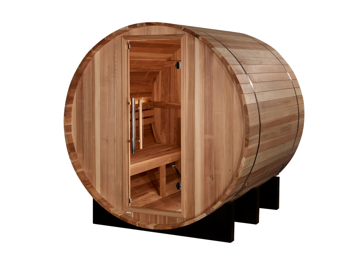 Golden Designs St. Moritz 2-Person Barrel Traditional Sauna GDI-B002-01