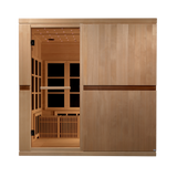 Golden Designs Dynamic Catalonia 8-Person Near Zero EMF Infrared Sauna GDI-6880-01