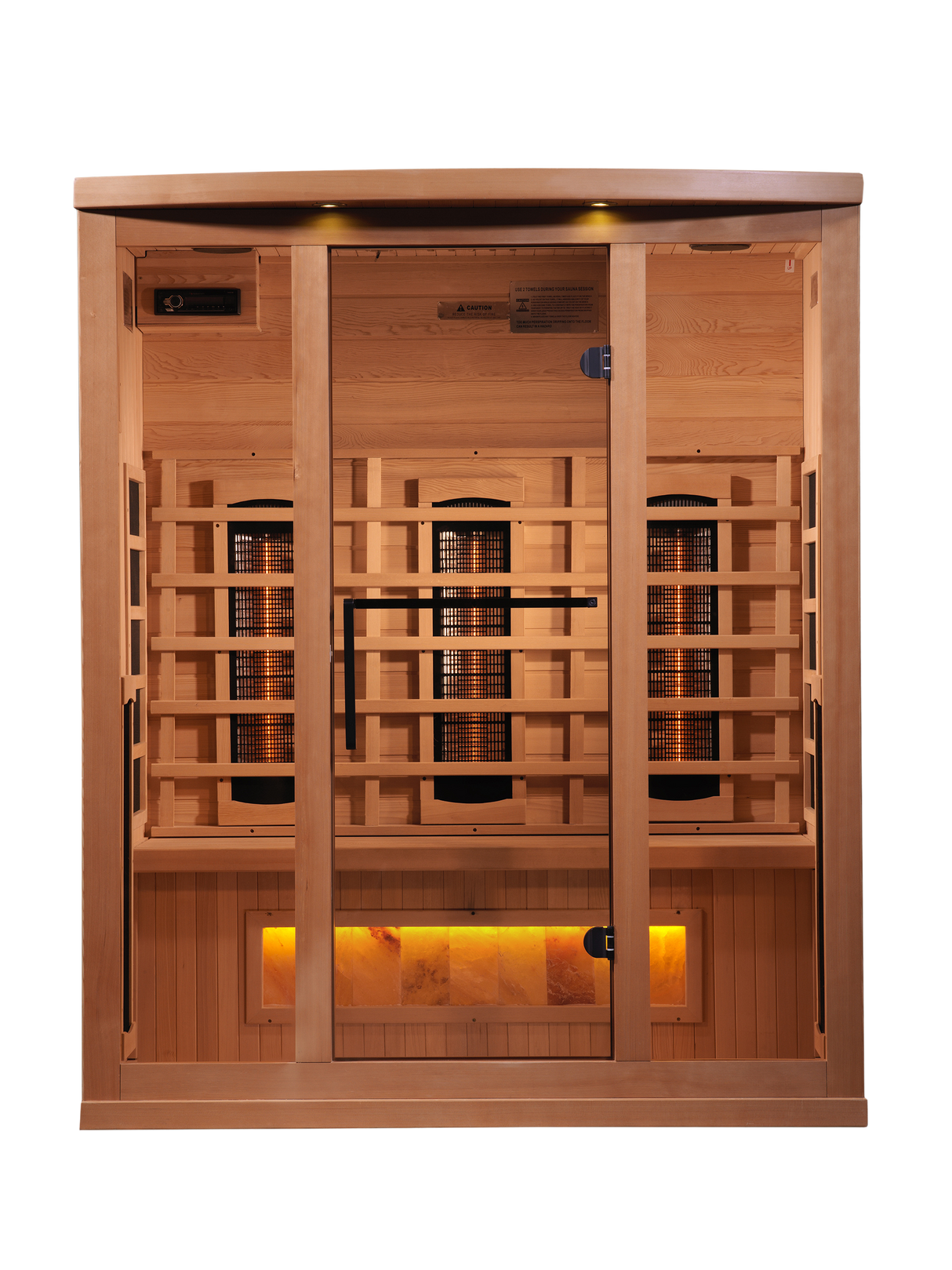 Golden Designs Reserve 3-Person Near Zero EMF Infrared Sauna GDI-8030-02