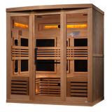 Golden Designs Reserve 6-Person Near Zero EMF Infrared Sauna GDI-8260-01