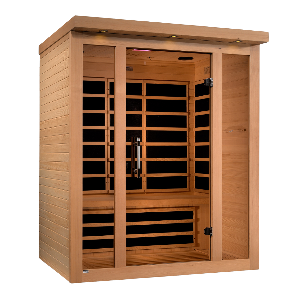 Dynamic Saunas Vila 3-Person Ultra Low EMF Infrared Sauna DYN-6315-02