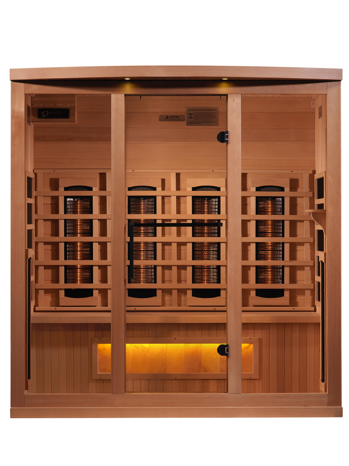 Golden Designs Reserve 4-Person Near Zero EMF Infrared Sauna GDI-8040-02