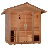 Golden Designs Vorarlberg 5-Person Traditional Outdoor Sauna GDI-8105-01