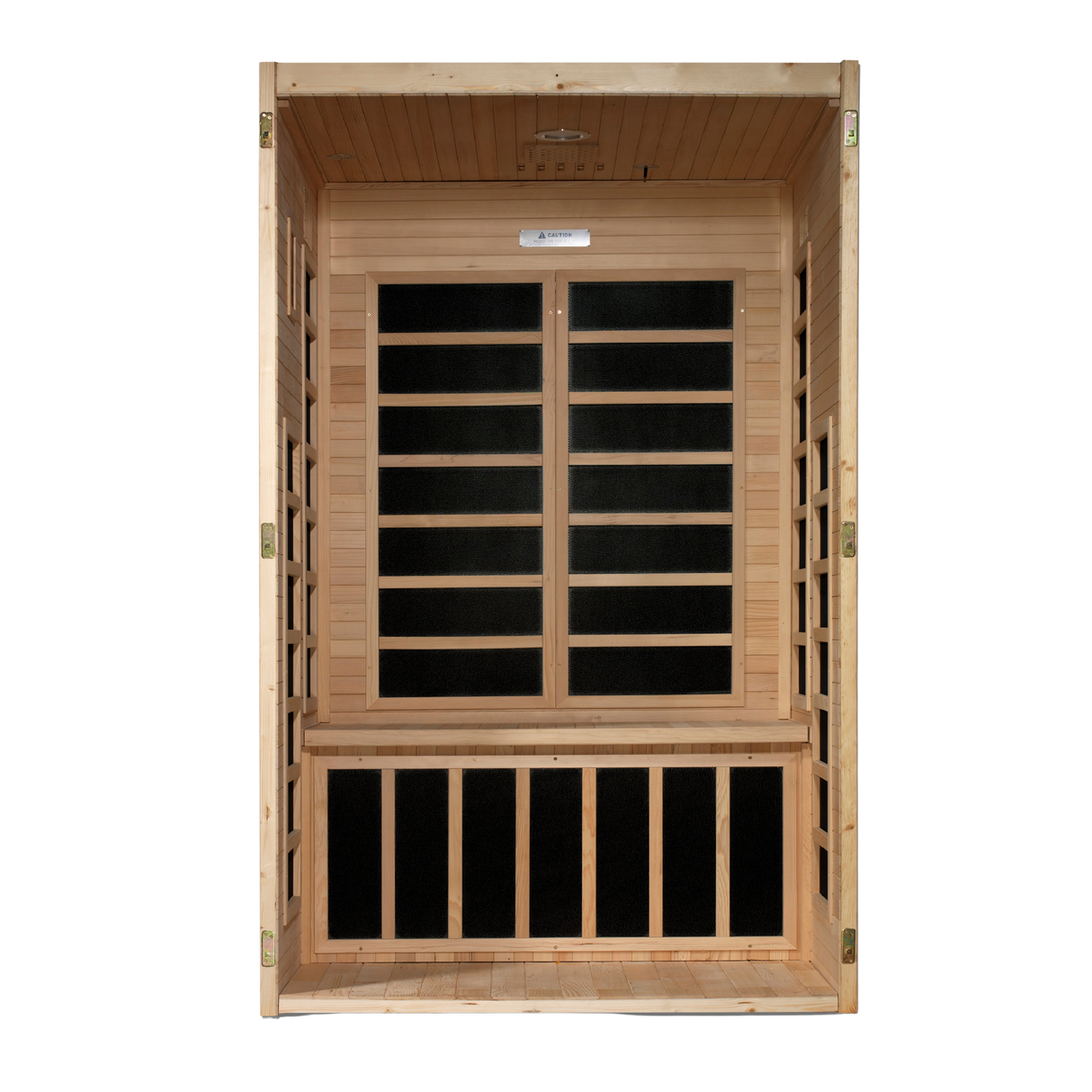 Dynamic Saunas Santiago 2-Person Low EMF Infrared Sauna DYN-6209-01