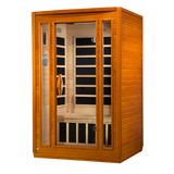 Dynamic Saunas San Marino Elite 2-Person Ultra Low EMF Infrared Sauna DYN-6206-01 Elite