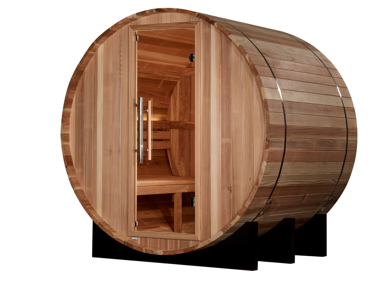 Golden Designs St. Moritz 2-Person Barrel Traditional Sauna GDI-B002-01