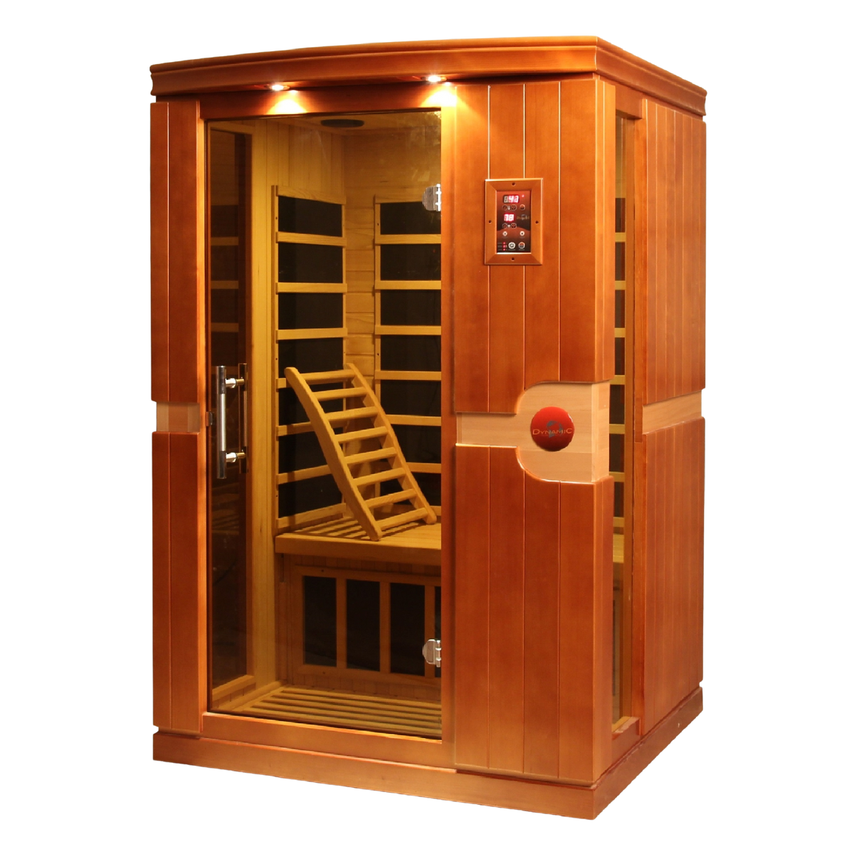 Dynamic Saunas Venice 2-Person Low EMF Infrared Sauna DYN-6210-01