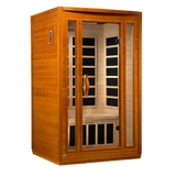 Dynamic Saunas San Marino Elite 2-Person Ultra Low EMF Infrared Sauna DYN-6206-01 Elite