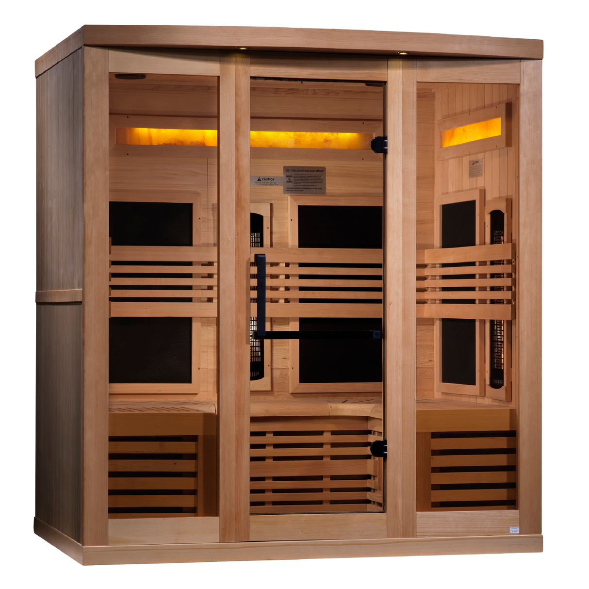 Golden Designs Reserve 6-Person Near Zero EMF Infrared Sauna GDI-8260-01