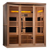 Golden Designs Reserve 6-Person Near Zero EMF Infrared Sauna GDI-8260-01