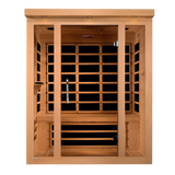 Dynamic Saunas Vila 3-Person Ultra Low EMF Infrared Sauna DYN-6315-02