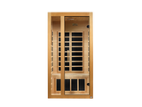 Dynamic Saunas Gracia 1-2 Person Low EMF Infrared Sauna DYN-6119-01