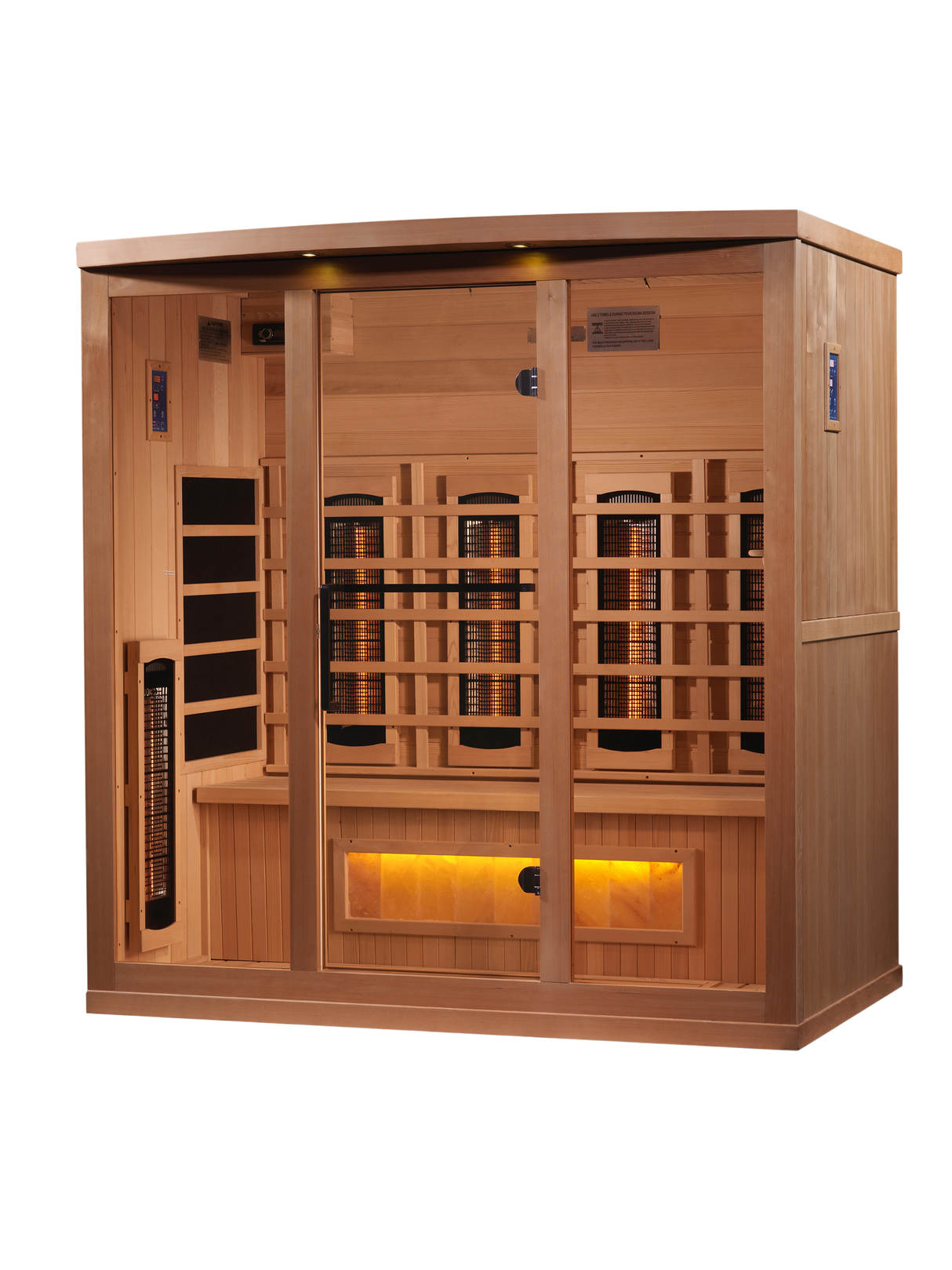 Golden Designs Reserve 4-Person Near Zero EMF Infrared Sauna GDI-8040-02