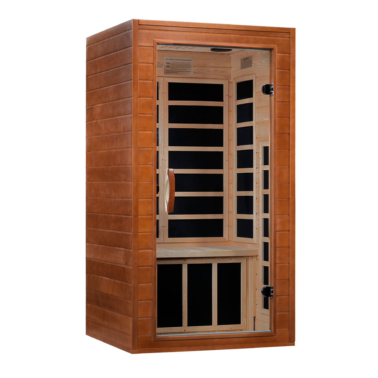 Dynamic Saunas Avila Elite 1-2 Person Ultra Low EMF Infrared Sauna DYN-6103-01 Elite