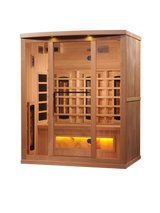 Golden Designs Reserve 3-Person Near Zero EMF Infrared Sauna GDI-8030-02