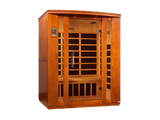 Dynamic Saunas Bellagio 3-Person Low EMF Infrared Sauna DYN-6306-02