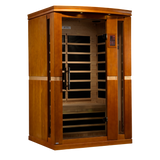 Dynamic Saunas Vittoria 2-Person Low EMF Infrared Sauna DYN-6220-01