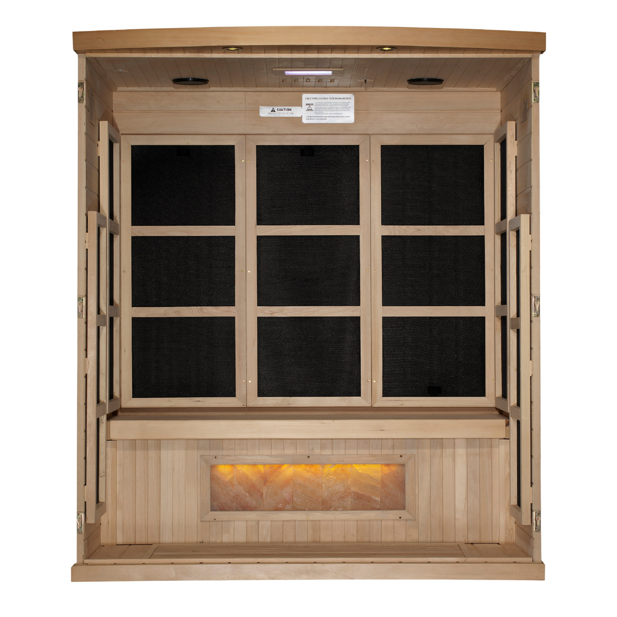 Golden Designs 3-Person Hotel Edition Infrared Sauna GDI-8030-H3