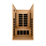 Dynamic Saunas Gracia 1-2 Person Low EMF Infrared Sauna DYN-6119-01