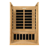 Dynamic Saunas Versailles 2-Person Low EMF Infrared Sauna DYN-6202-03