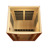 Dynamic Saunas San Marino Elite 2-Person Ultra Low EMF Infrared Sauna DYN-6206-01 Elite