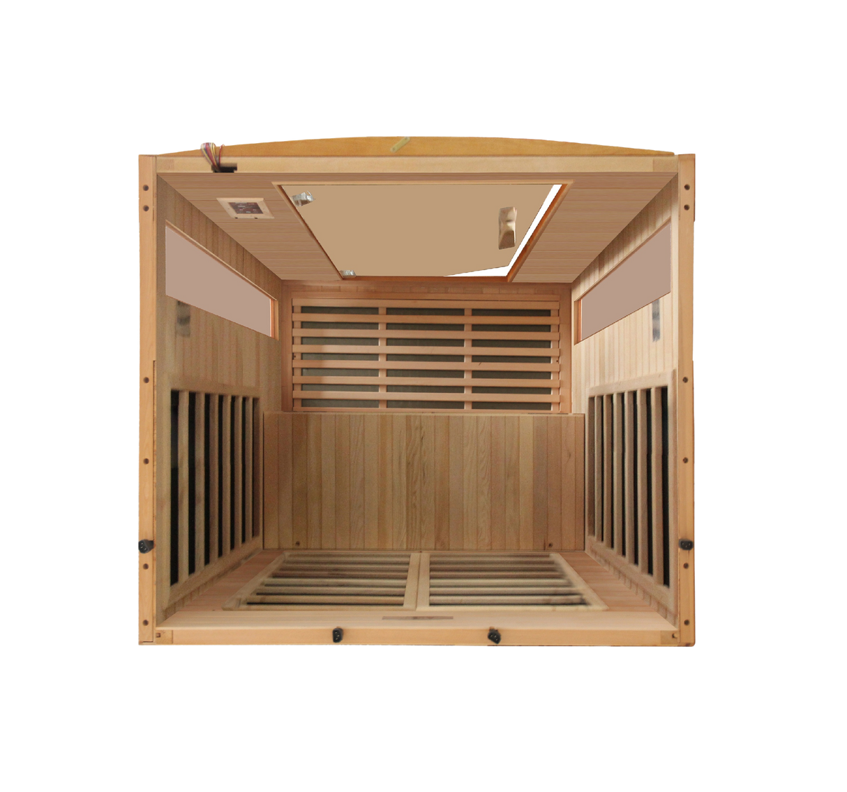 Dynamic Saunas Versailles 2-Person Low EMF Infrared Sauna DYN-6202-03