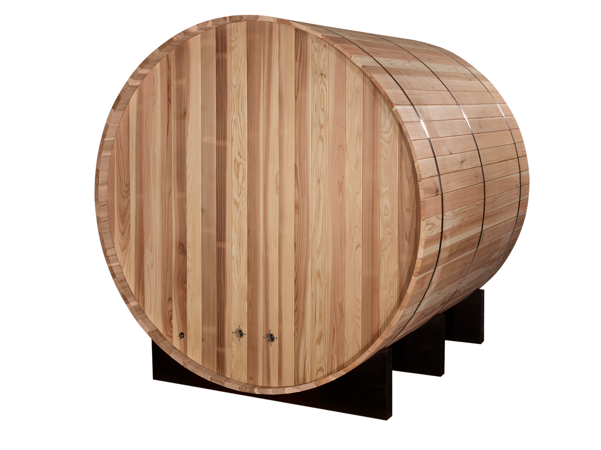 Golden Designs Arosa 4-Person Barrel Traditional Sauna GDI-B004-01