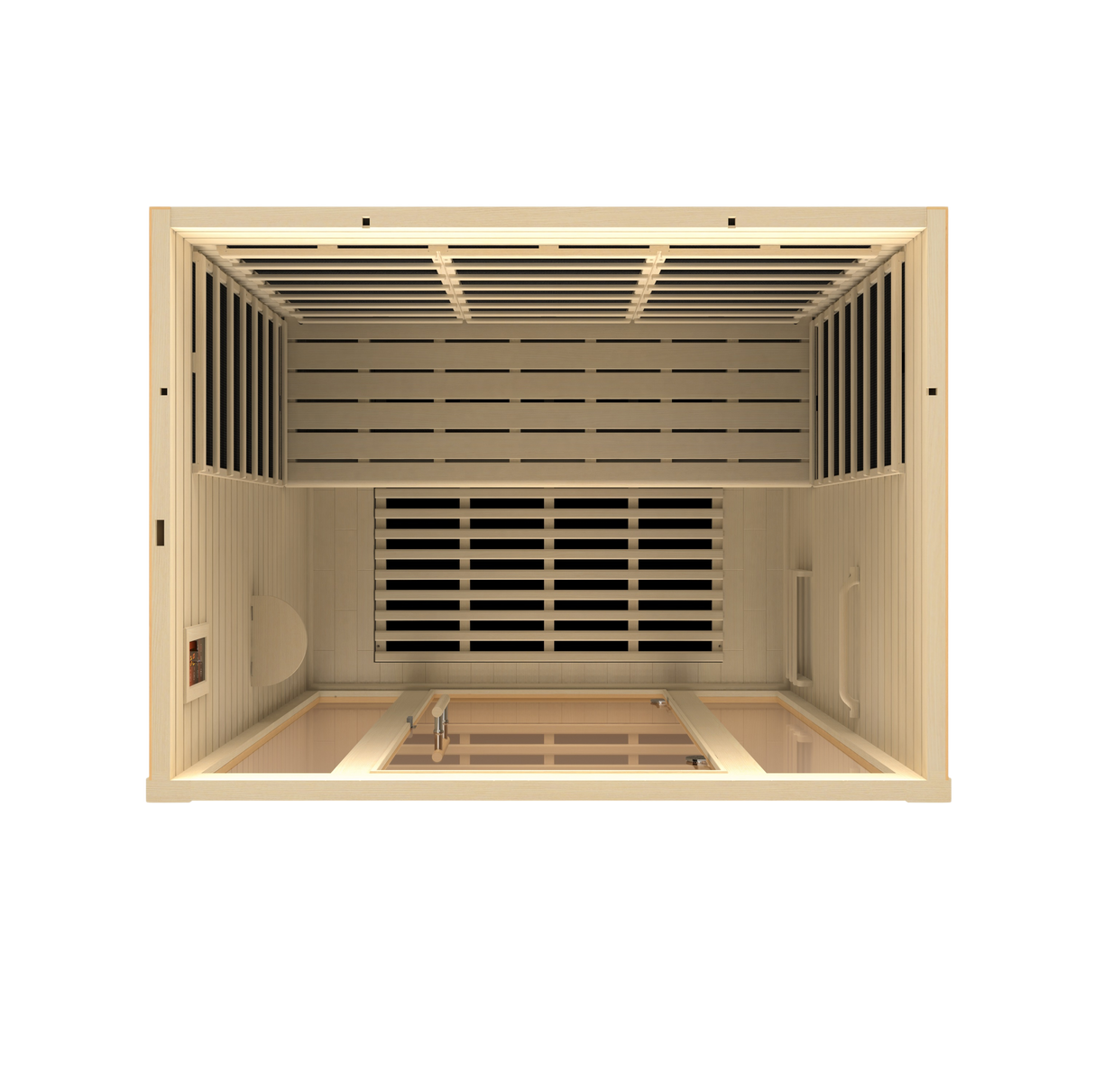 Dynamic Saunas Vila 3-Person Ultra Low EMF Infrared Sauna DYN-6315-02