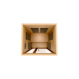 Dynamic Saunas Gracia 1-2 Person Low EMF Infrared Sauna DYN-6119-01
