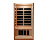 Dynamic Saunas Barcelona Elite 1-2 Person Ultra Low EMF Infrared Sauna DYN-6106-01 Elite