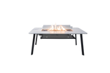 Elementi Plus Oslo Marble Porcelain Dining Fire Table OFP301