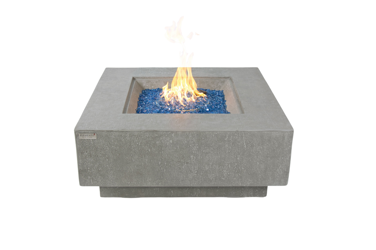 Elementi Plus Victoria Square Sandstone Fire Table OFG413LG