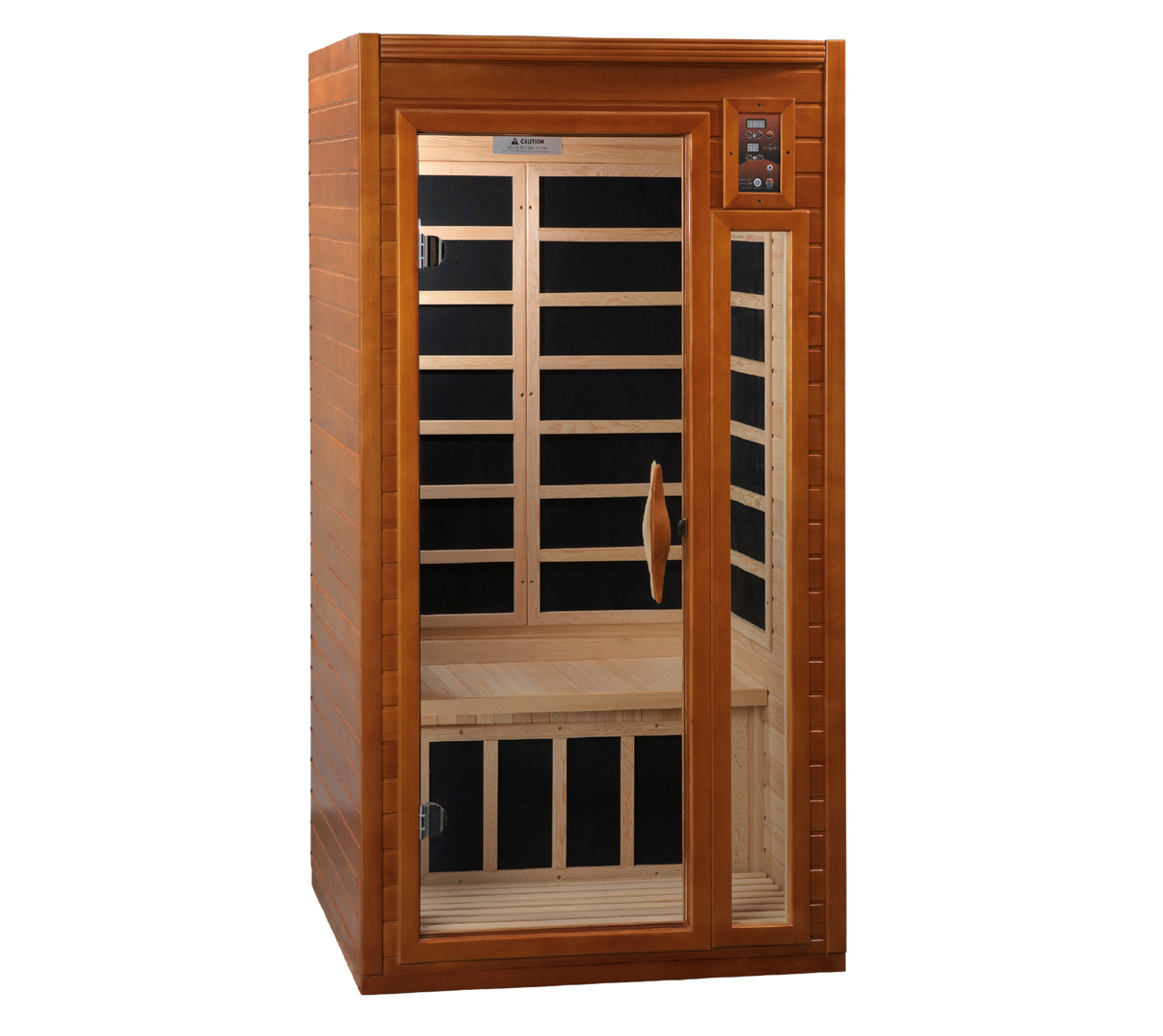 Dynamic Saunas Barcelona Elite 1-2 Person Ultra Low EMF Infrared Sauna DYN-6106-01 Elite