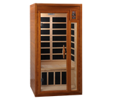 Dynamic Saunas Barcelona Elite 1-2 Person Ultra Low EMF Infrared Sauna DYN-6106-01 Elite