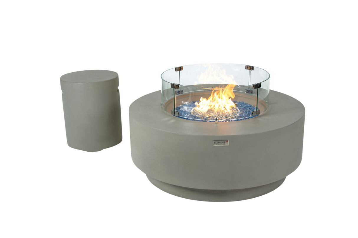 Elementi Plus Colosseo Round Fire Table OFG414LG