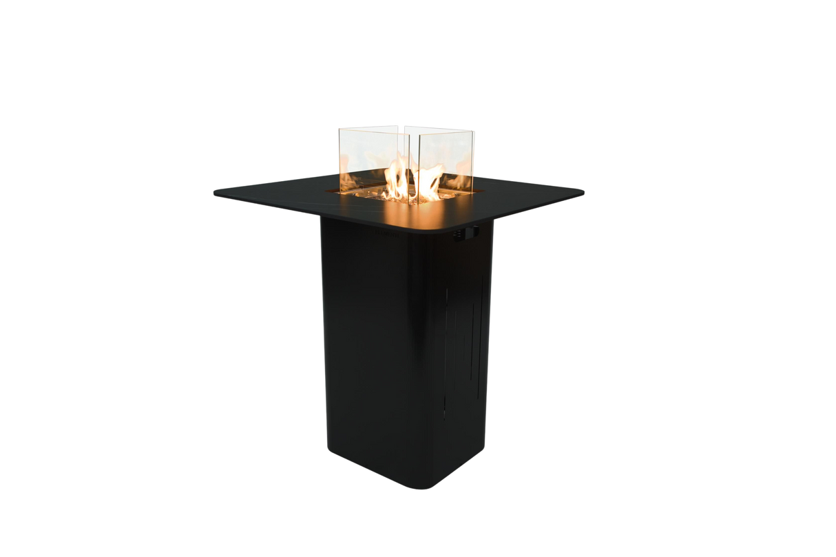 Elementi Plus Koln Marble Porcelain Bar Fire Table OFP221