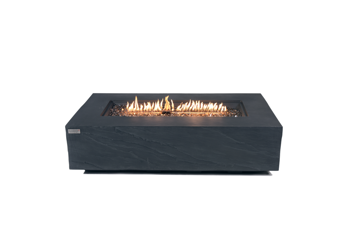 Elementi Plus Cape Town Rectangle Sandstone Fire Table OFG410SL