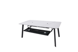 Elementi Plus Oslo Marble Porcelain Dining Fire Table OFP301