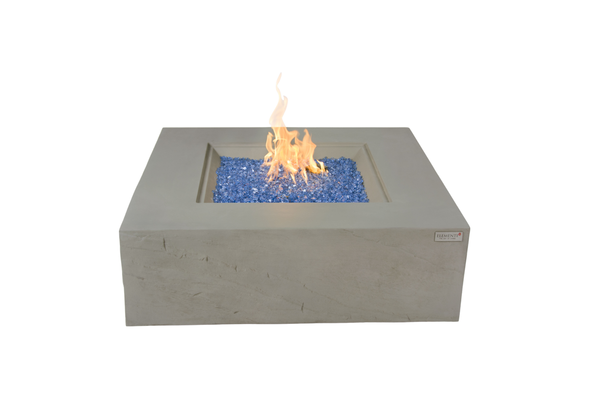 Elementi Plus Capertee Square Sandstone Fire Table OFG411SG