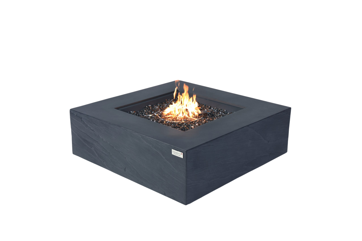 Elementi Plus Roraima Square Sandstone Fire Table OFG411SL