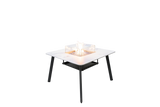 Elementi Plus Helsinki Marble Porcelain Dining Fire Table OFP302