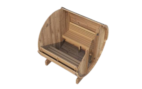 SaunaLife Model E7 ERGO Series 4 Person Sauna Barrel SL-MODELE7