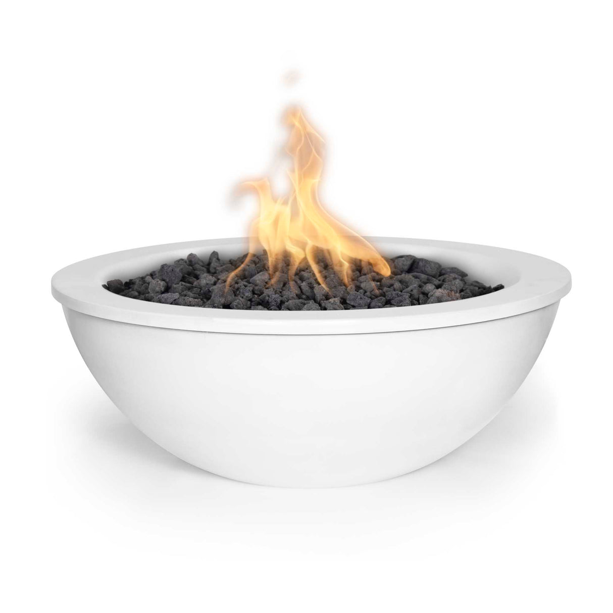 The Outdoor Plus 27" Sedona Powder Coated Metal Round Fire Bowl OPT-27RPCFO