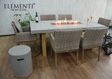 Elementi Sonoma Dining Fire Table OFG201